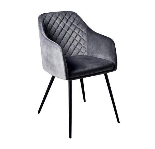 Velvet accent armchair - accent, 1
