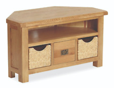 Oakvale Oak Corner TV Unit