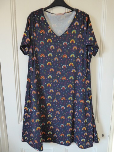 Popsy larissa rainbow print - popsy,,