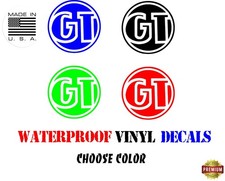 BMX bike performer circle gt decals coin os bmx stickers 1 7/8 inch for seatpost