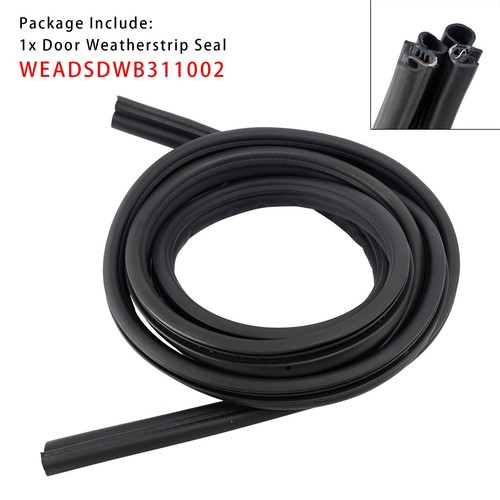 Front door weatherstrip - front,