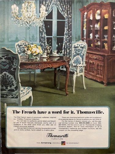 1972 thomasville furniture - thomasville,