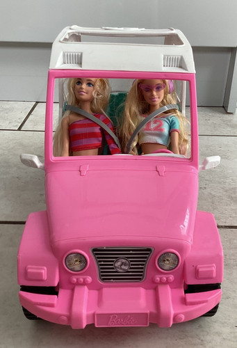 Barbie pink suv car passport - barbie,