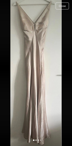 Karen millen champagne - champagne, satin