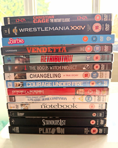 Mixed dvd bundle job - job, box