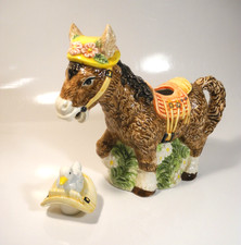 Vintage Donkey Duck Teapot