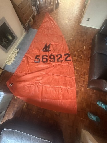 Mirror dinghy main sail - mirror,