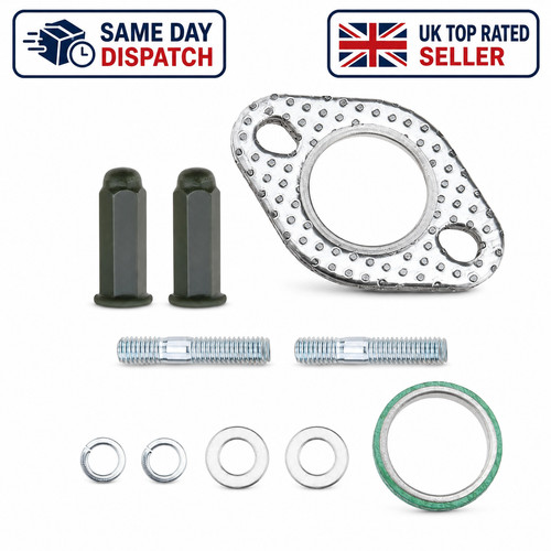 Set exhaust bolt and - bolt, gasket