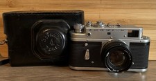 Zorki 4 Vintage 35mm Rangefinder Film Camera With Jupiter-8 f2 50mm Lens & Case