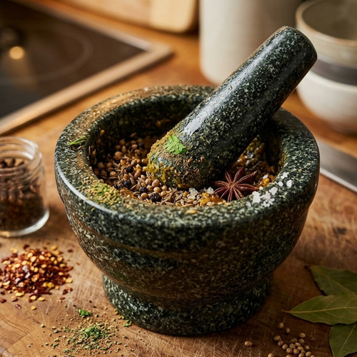 Large granite pestle - large,