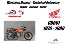 Honda CB50J CB50 J Service