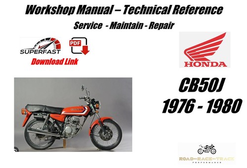 Honda cb50j cb50 service - honda,