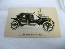 Vintage Car Post Card ~ 1910