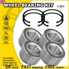 4x Hub Wheel Bearing Kit Fit