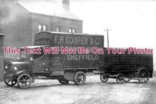 YO 7411 - FH Cooper Removals Lorry, Chesterfield Road, Sheffield, Yorkshire