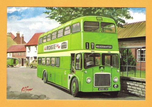 Rdp bus postcard 37 - bus,