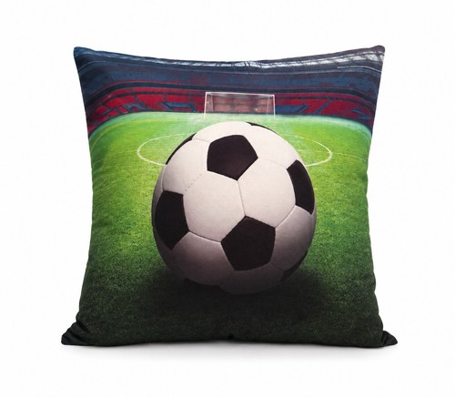 Football cushion cover - football,
