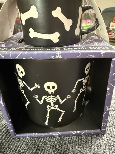 Halloween skeleton mug - skeleton,