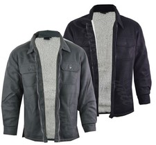 Mens Collared Sherpa Lined