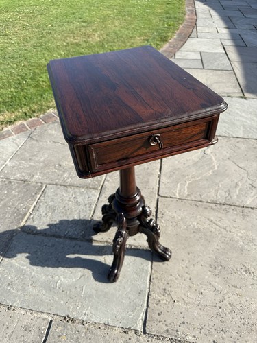 Antique carved rosewood and - antique,
