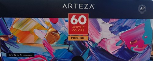 Arteza acrylic paint - set, of