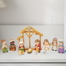 12Pcs Nativity Scene Figurines