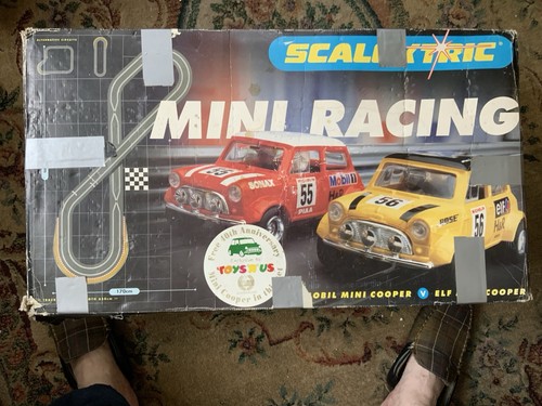 Scalextric mini racing set - racing,