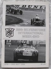 SILVERSTONE 28 May 1989 MG Car