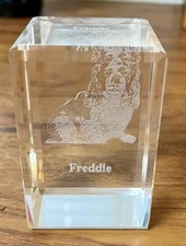 Glass Crystal paperweight