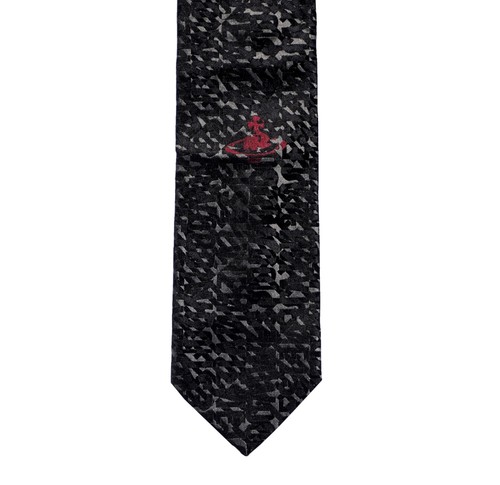 Vivienne westwood silk tie - vivienne,