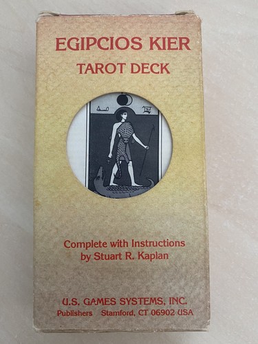 Egipcios kier tarot deck very - tarot, deck-
