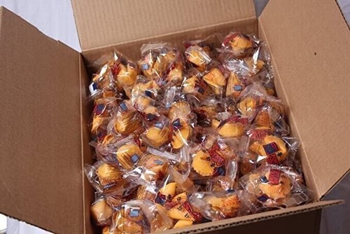 100 pcs fortune cookies fresh - fortune,
