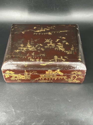 Stunning antique chinese black - stunning,