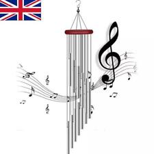 Wind Chimes Large Deep Tone Chapel Bells 6 Tubes Outdoor Garden Home Decor Gifts