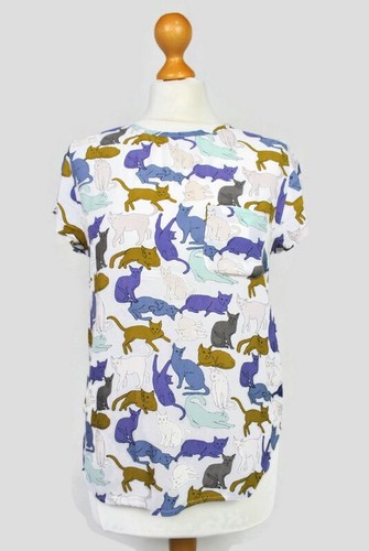 White retro novelty - novelty, cat