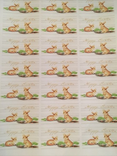 Happy easter labels - happy,