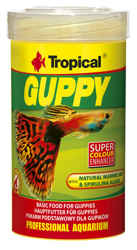 Tropical fish food - tropical, guppy