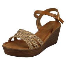 Ladies Savannah Mid Heel Wedge