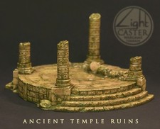 Ancient Temple Ruins. Scenery