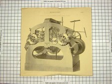 Original Old Antique Print