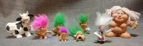 Vintage russ troll bundle - troll,