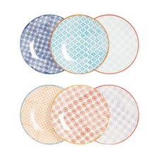 Hand-Printed Side Plates -