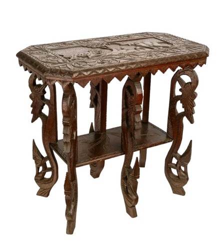 Antique carved side - carved,