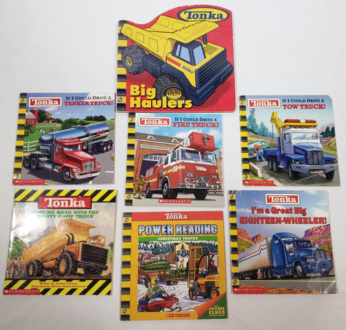 Tonka kids books about trucks - kids,