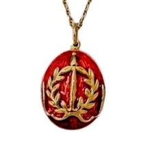 Joan Rivers Egg Pendant