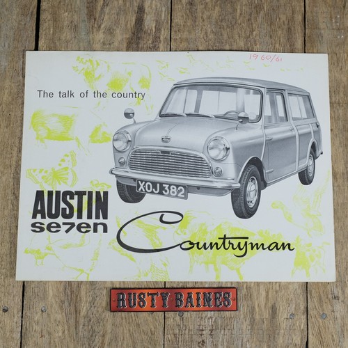 Original car brochure austin - original,