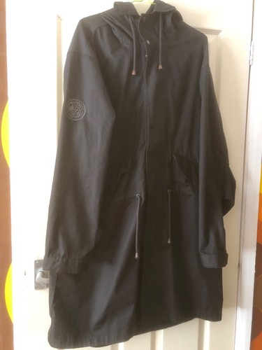 Pretty green fish tail - fish, parka