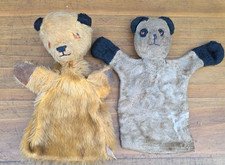 VINTAGE SOOTY & SUE CHAD VALLEY HAND PUPPET HYGIENIC TOYS