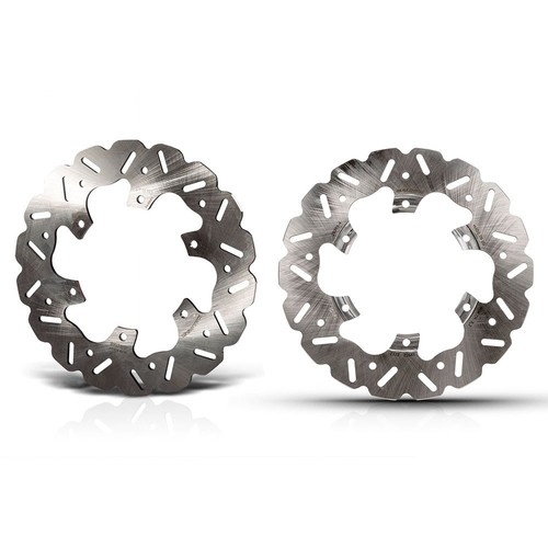 Front and rear brake discs - rear,