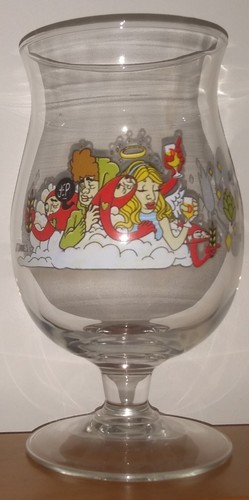Duvel belgian beer glass - belgian,